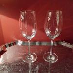 Set Of Signed Oneida Wine Glasses