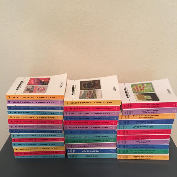 Photo of 37 Reader’s Digest Special Edition Large Print Books
