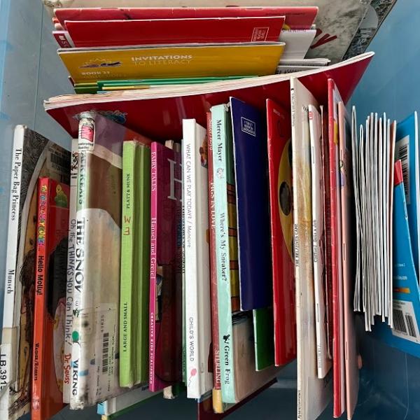 Photo of Children's books and readers, 100+ books in box