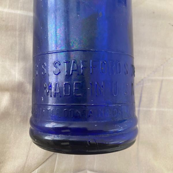 Photo of Vintage Ink Bottle Colbolt Blue 