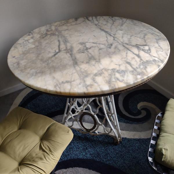 Photo of Antique Marble Table