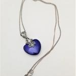 Lot #14  Lapis and Sterling Silver Necklace