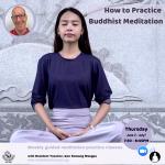 How to Practice Buddhist Meditation with Gen Kelsang Wangpo
