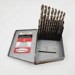 CLEVELAND TWIST DRILL SET WITH METAL CASE