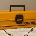 OLD PAL 1040 tackle box vintage orange