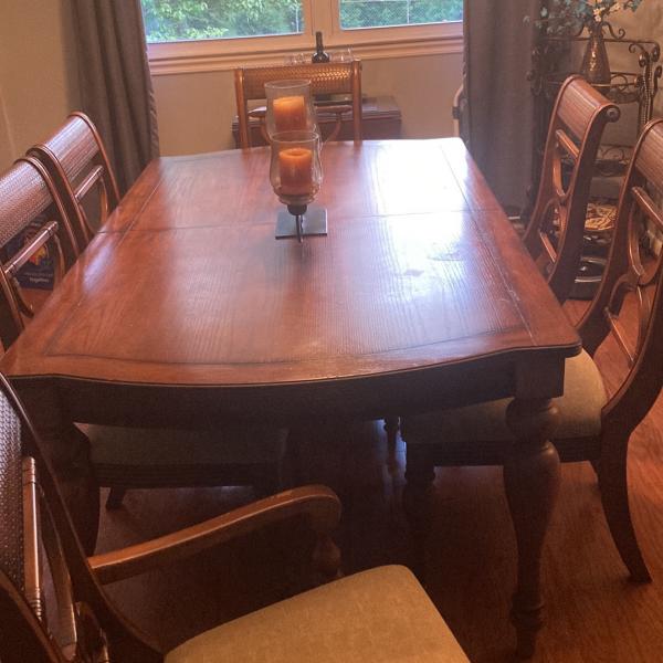 Photo of Wood Dining Room set