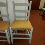 Painted Ladderback chairs