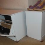 PAIR OF SHOE CABINETS 