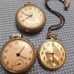 Vintage Pocketwatch Lot Pocket Watch - one w/ fab