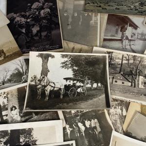 Photo of Small Lot of Vintage Antique Black and White Photos