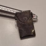 Lot 233: Vintage Sterling Silver Native American SIGNED Trinket Pendant Pin