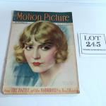Nice Antique Motion Picture Magazine, November 1927
