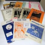 12 Vintage Hawaii Sheet Music 1930-70s