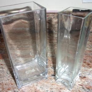 Photo of Lead Glass Vases for Flowers or Candles