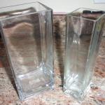 Lead Glass Vases for Flowers or Candles