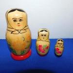 Russian Wood Nesting Dolls Set