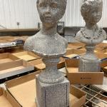 D28- Two Bust Figures
