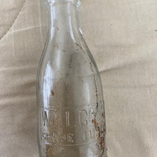 Photo of Vintage Small Welch’s Grape Juice Bottle 