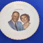President Dwight Eisenhower & Mamie Collectors Plate