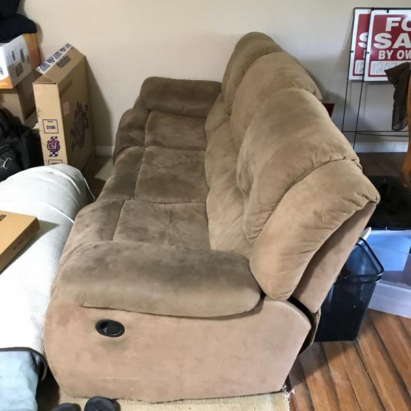 Photo of Recliner Couch micro fiber 