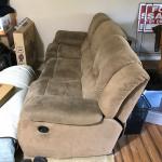 Recliner Couch micro fiber 
