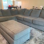 **NEED GONE ASAP** - Sectional Couch w/Ottoman