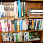 Hardback Bookshelf full BIRD WATCHING & GARDENING Books