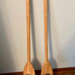46" FEATHER Brand Caviness Woodworking Canoe Paddle/ Oar Kayak-Raft