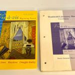 Vintage Set of Beginning French Study Books