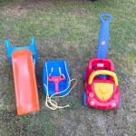 Outdoor toy lot