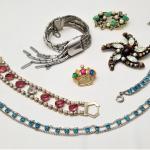 Lot #39  Lot of Vintage Costume Jewelry