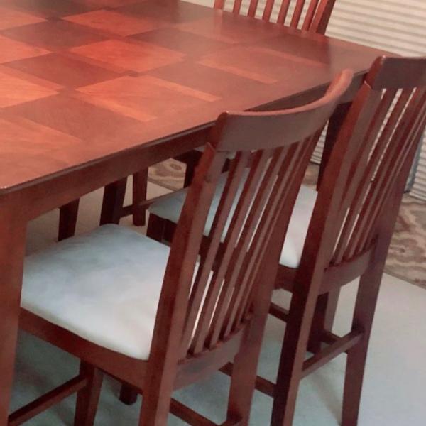 Photo of Pub table and 4 chairs