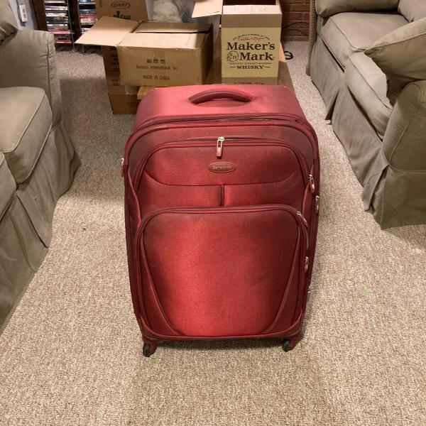 Photo of Like new Samonsite soft side extra large checked luggage