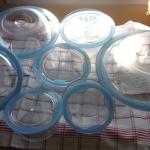 Grab-N-Seal Plastic Bowls-7 Piece