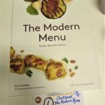 NEW Modern Menu COOKBOOK Kim Kushner 2013 Simple Recipes Cook Book HC