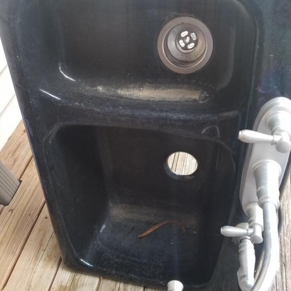 Photo of Farm kitchen sink - cast iron 