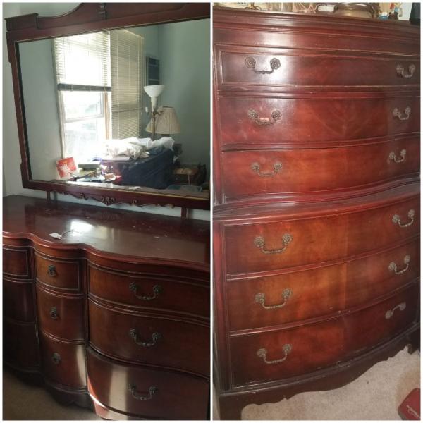 Photo of 2 Vintage Bureaus / Dressers - Matching