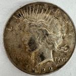 692  1922 Silver Peace Dollar