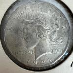 683  1922 Silver Peace Dollar