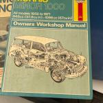 144 Large LOT of Vintage Morris Minor Car Service, Workshop Manuals, News, Histo