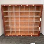 146 Wooden Storage Cubby Shelf