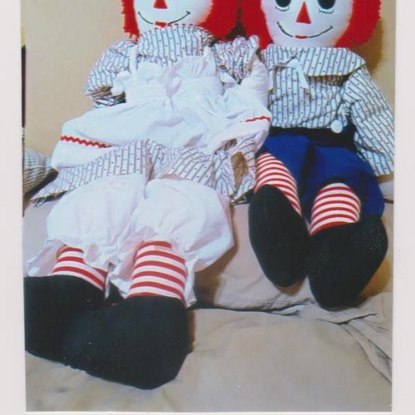 Photo of Raggedy Ann & Andy Dolls