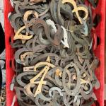 290-Large LOT of Brass House Address, Etc. Numbers