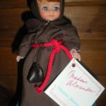 1989 Madame Alexander 8" Friar Tuck from the Miniature Showcase Series