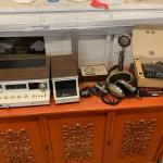 Vintage CB radio set