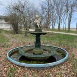 Antique/Vintage Art Nouveau Two Tear Fountain