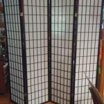 JAPANESE-INSPIRED ROOM DIVIDER FOR CREATING PRIVACY IN SMALL SPACES, 4 PANELS