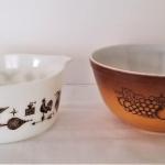 Lot #56  Two Pieces of Vintage Pyrex