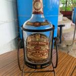 Old Chivas Regal whisky bottle