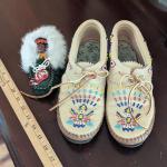 Like New Moccasins and Children's Toy Moccasin